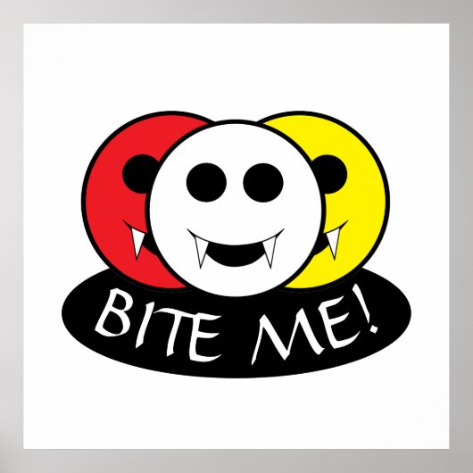 Bietel me! Vampier Poster (Voorkant)