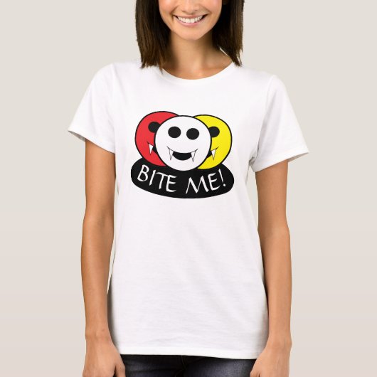 Bietel me! Vampier T-shirt (Voorkant)