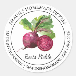 Bieten Pickle Modern label
