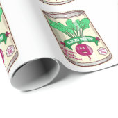 Bietenblik van bieten cadeaupapier (Rol Hoek)