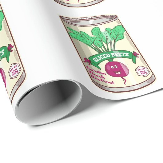 Bietenblik van bieten cadeaupapier (Rol Hoek)