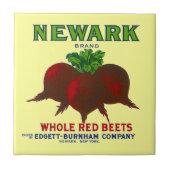 bietenetiket Kitchen Tile Garden Veggie Tegeltje (Voorkant)