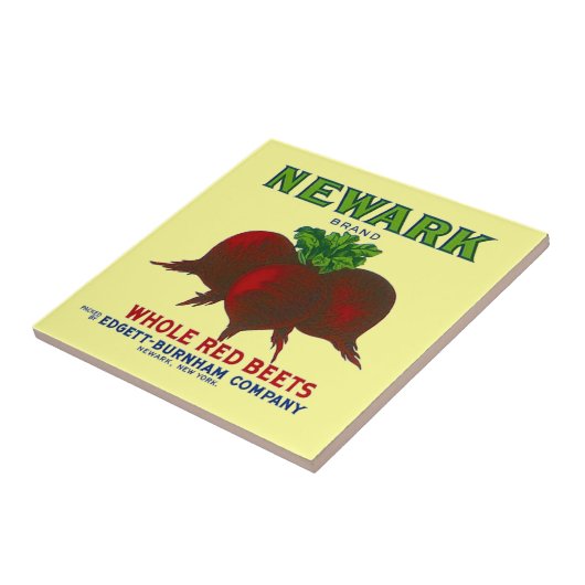 bietenetiket Kitchen Tile Garden Veggie Tegeltje (Zijkant)