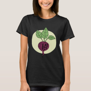 Bietengroente Vegan Plantaardig Dieet Gezond Voeds T-shirt