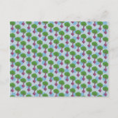 Bietenpatroon plant briefkaart (Voorkant)