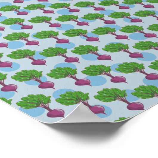 Bietenpatroon plant poster (Hoek)