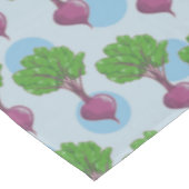 Bietenpatroon plant tafelkleed (Gekanteld)