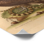  bietenteeltslang afdrukken poster (Hoek)