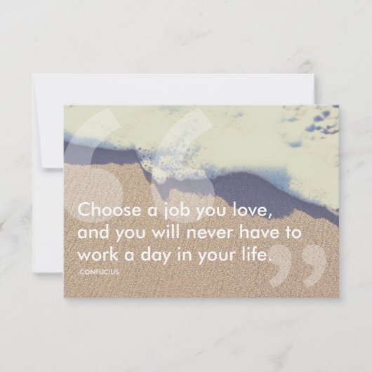 bieussuccesquote kaart (Voorkant)