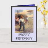 Bievliegtuig over het hooiveld kaart (Gele Bloem)