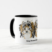 Biewer Terrier Coffee-Mok Mok (Voorkant links)