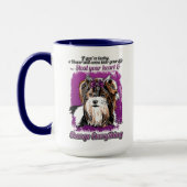 Biewer Terrier Coffee-Mok Mok (Links)