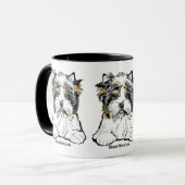 Biewer Terrier Coffee-Mok Mok (Voorkant links)