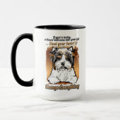 Biewer Terrier Coffee-Mok Mok (Links)