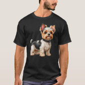 Biewer Terrier Design Dog T-shirt (Voorkant)