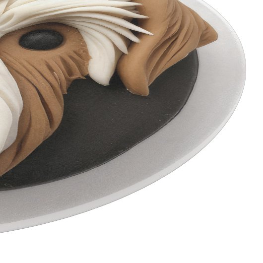 Biewer Terrier Dog 3D geïnspireerd Snijplank (Hoek)