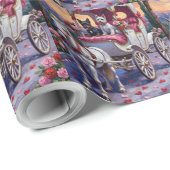 Biewer Terrier Dog Valentine's Day Cadeaupapier (Rol Hoek)