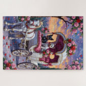 Biewer Terrier Dog Valentine's Day Legpuzzel (Horizontaal)