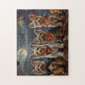 Biewer Terrier Halloween Spooky Legpuzzel (Verticaal)