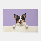 Biewer Terrier Hond deurmat Kunst (Voorkant)