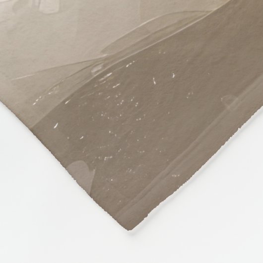 Biewer Terriër Hond in Sneeuw Kerstmis Fleece Deken (Hoek)