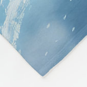 Biewer Terrier Hond Rijden Motorfiets Kerstmis Fleece Deken (Hoek)