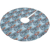 Biewer Terrier Hond Rijden Motorfiets Kerstmis Kerstboom Rok (Gekanteld)