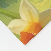 Biewer Terrier Hond Spring Bloemen Schilderen Fleece Deken (Hoek)