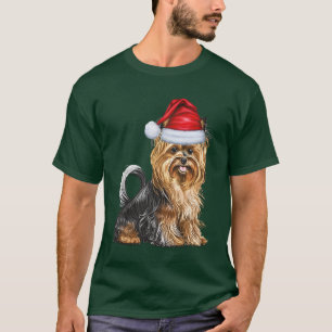 Biewer Terrier Hondenliefhebber Funny Christmas T-shirt