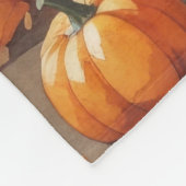 Biewer Terrier in de herfst verlaat Thanksgiving k Fleece Deken (Hoek)