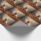 Biewer Terrier in Herfst laat Herfst inspireren Cadeaupapier (Hoek)