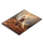Biewer Terrier in Herfst laat Herfst inspireren Notitieboek (Linkerzijde)