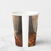 Biewer Terrier in Herfst laat Herfst inspireren Papieren Bekers (Links)