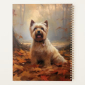 Biewer Terrier in Herfst laat Herfst inspireren Planner (Achterkant)
