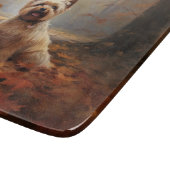 Biewer Terrier in Herfst laat Herfst inspireren Snijplank (Hoek)