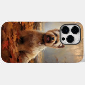 Biewer Terrier in herfstbladeren val inspireren Case-Mate iPhone Case (Achterkant (horizontaal))