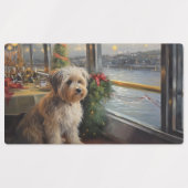 Biewer Terrier Kerst Cruise: Pawsome Vakantie  Labels (Design 2)