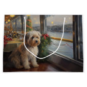 Biewer Terrier Kerstcruise: Pawsome Holiday Groot Cadeauzakje (Voorkant)