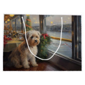 Biewer Terrier Kerstcruise: Pawsome Holiday Groot Cadeauzakje (Achterkant)