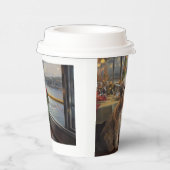 Biewer Terrier Kerstcruise: Pawsome Holiday Papieren Bekers (Rechts)