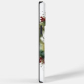 Biewer Terrier Kerstkrans Feestelijke Pup Case-Mate iPhone Case (Achterkant / Rechts)