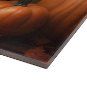 Biewer Terrier Puppy Herfst Delight Pompoen Snijplank (Hoek)