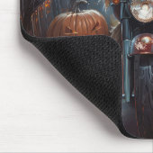 Biewer Terrier Rijden Motorfiets Halloween Eng Muismat (Hoek)