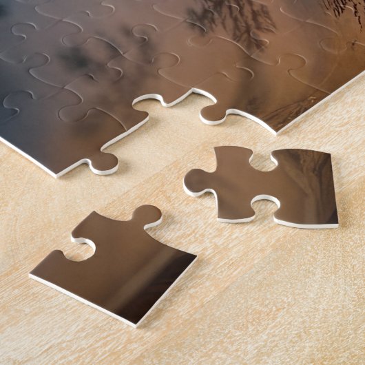 Biewer Terrier With Christmas Lights Holiday Legpuzzel (Zijkant)