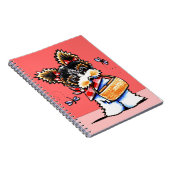 Biewer Yorkie Picnic Time Notitieboek (Rechterzijde)