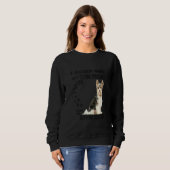 Biewer Yorkshire Terrier Quote mam Papa Cute Beave Trui (Voorkant volledig)