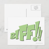 BIFF!! BRIEFKAART (Voorkant / Achterkant)