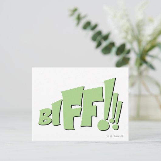 BIFF!! BRIEFKAART (Staand voorkant)