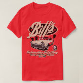 Biffs Auto Detailing Classic versleten T-shirt (Design voorkant)