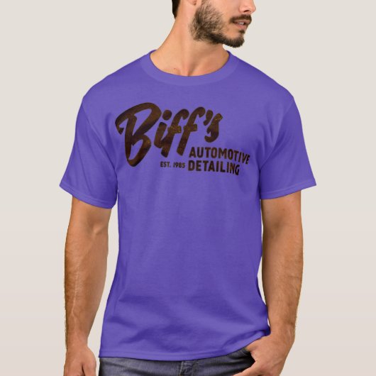 Biff's Auto Detailing Grappig T-shirt (Voorkant)
